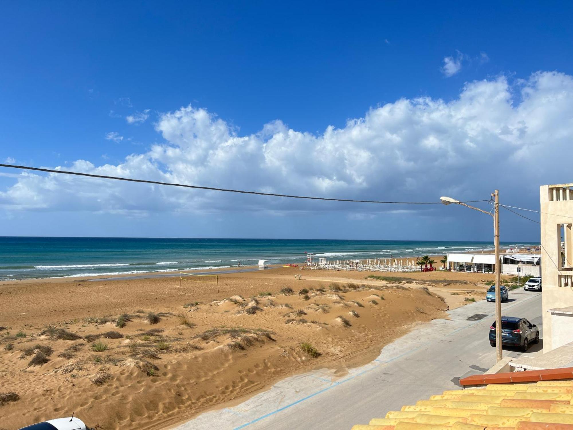 Apartamento Frontemare Tre Fontane Exterior foto
